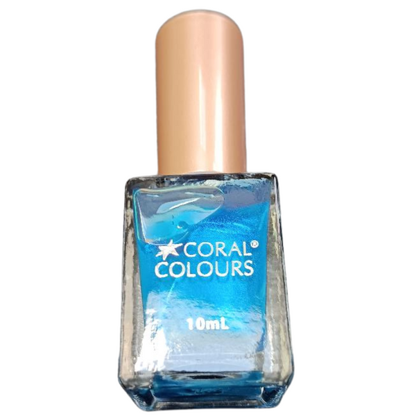 Coral Colours Nail Polish (Blue Sky Dreaming)-LoveMy Makeup NZ