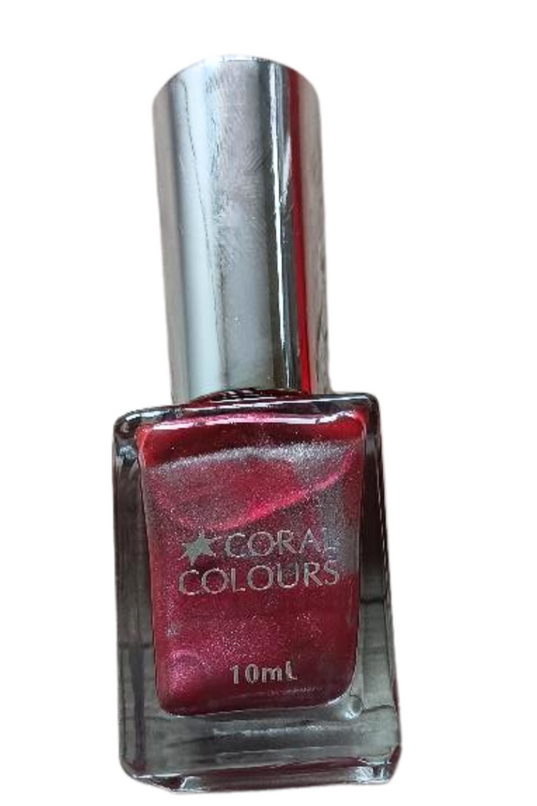 Coral Colours Nail Polish (Crimson Chrome)-LoveMy Makeup NZ