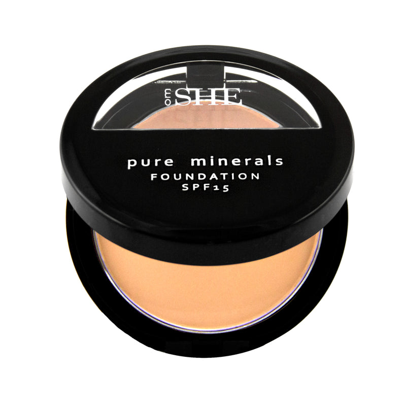 She Pure Mineral Powder Foundation SPF15 (Buff)-LoveMy Makeup NZ