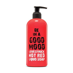 Be In A Good Mood Red Lovestruck Liquid Soap 400m Makeup Cosmetics EyeBrow Eyeliner Cheap