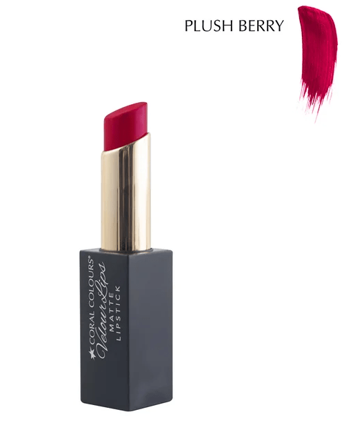Coral Colours Velour Lipstick (Plush Berry) Makeup Cosmetics EyeBrow Eyeliner Cheap