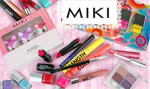 Miki cosmetics has arrived at LoveMy Makeup NZ. In the words of the Miki Cosmetics team themselves, Miki is a 'playful and versatile cosmetic range' and  is for the 'pretty, bold and young at heart".