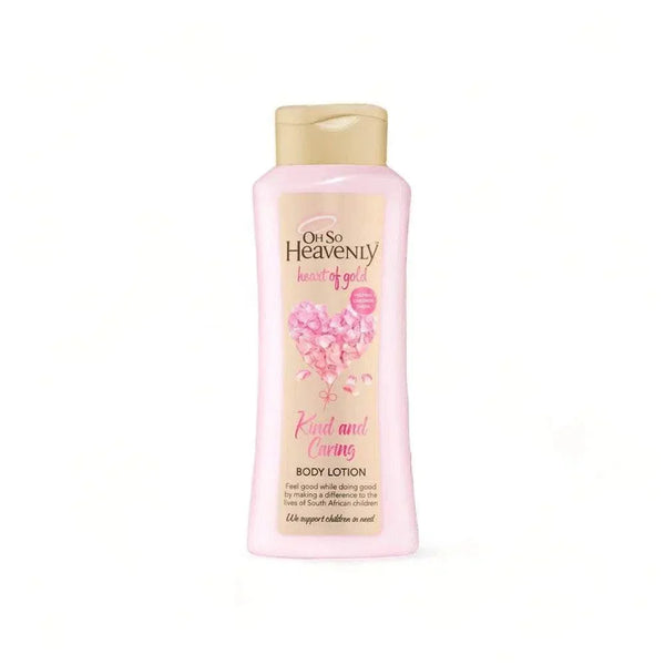 Oh So Heavenly Heart of Gold Body Lotion - Kind & Caring, 720ml bottle.