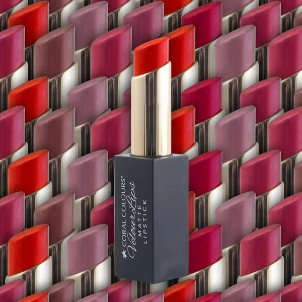 Coral Colours Velour Matte Lipstick (Rich Claret) Makeup Cosmetics EyeBrow Eyeliner Cheap
