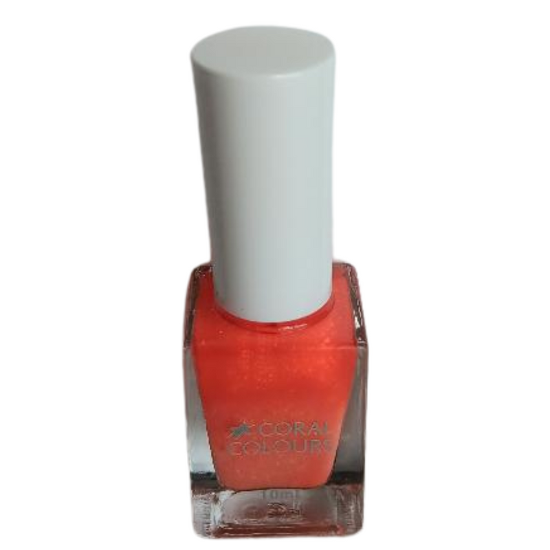 Coral Colours Nail Polish All That Sparkles (Orange Torte)-LoveMy Makeup NZ