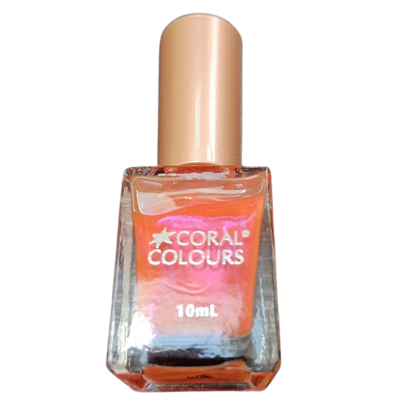 Coral Colours Nail Polish (Coral Sunshine)