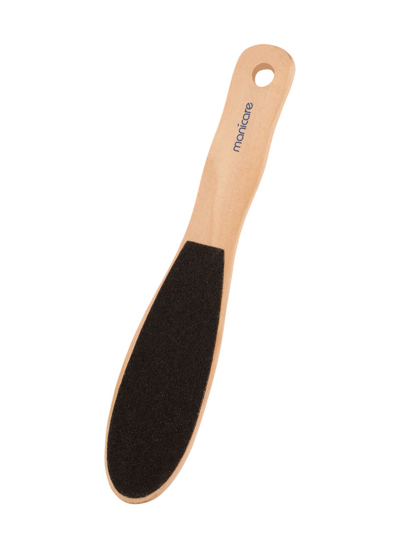 Manicare Pedicure Foot File Wooden-LoveMy Makeup NZ