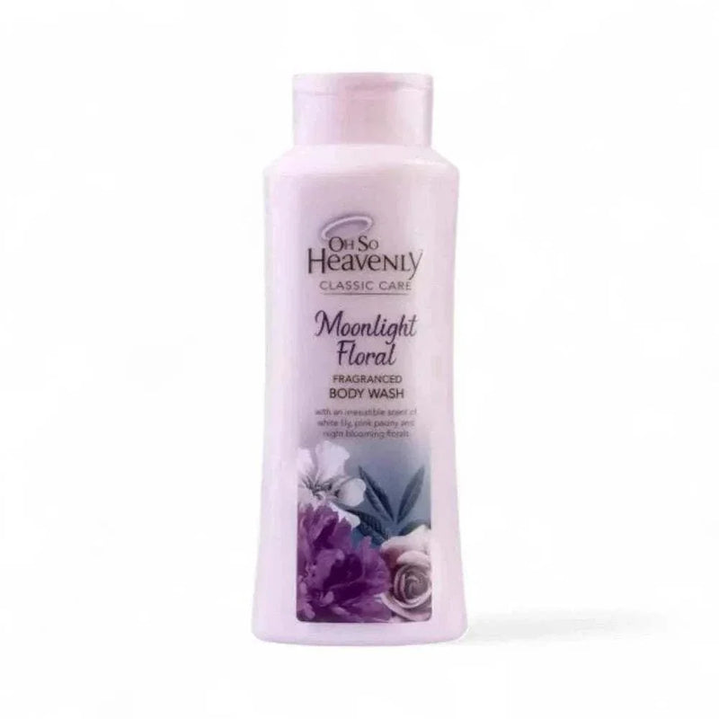 Heavenly Classic Care Moonlight Floral Body Wash 720ml bottle with floral scent design.
