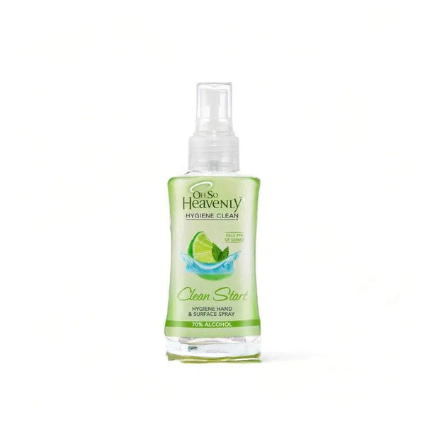 Oh So Heavenly Hygiene Clean Clean Start Hygiene Hand & Surface Spray (90ml) - Something From Home - South African Shop
