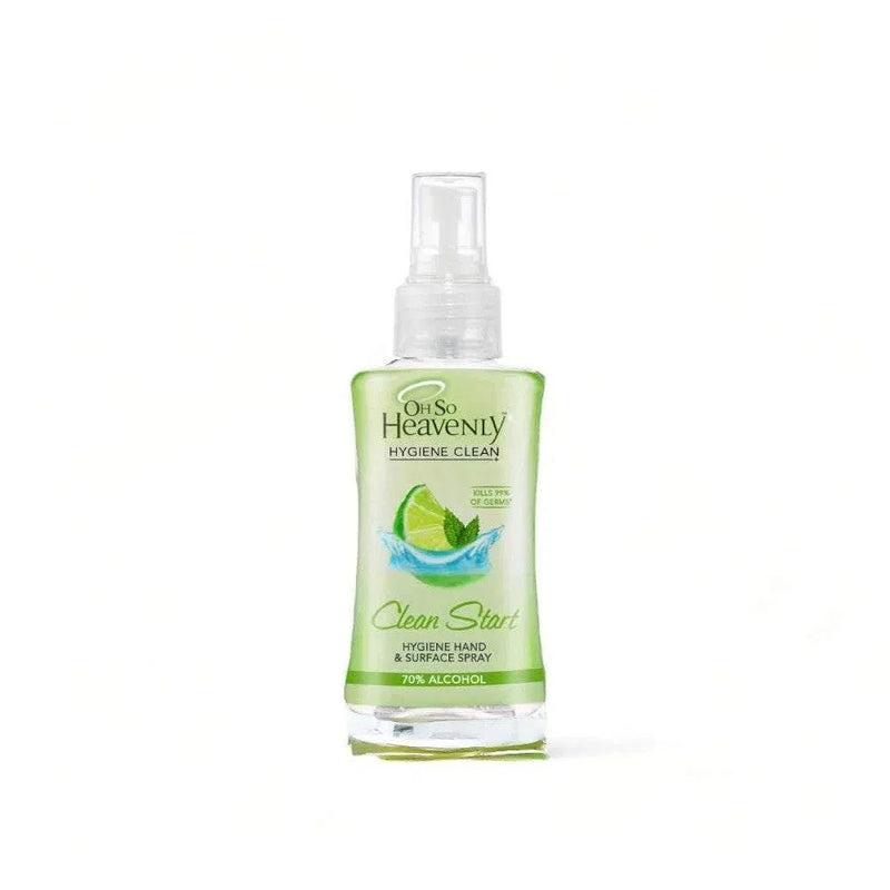Oh So Heavenly Hygiene Clean Clean Start Hygiene Hand & Surface Spray (90ml) - Something From Home - South African Shop