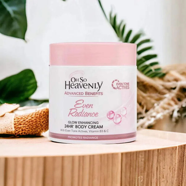 Oh So Heavenly Advanced Benefits Body Cream - Even Radiance (470ml) - Something From Home - South African Shop