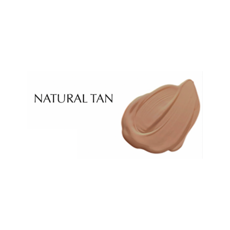 Natural tan BB cream swatch for Coral Colours All-in-One Miracle Cream.