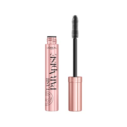 L’Oréal Paris Voluminous Makeup Lash Paradise Mascara, Voluptuous Volume, Intense Length, Feathery Soft Full Lashes, No Flaking, No Smudging, No Clumping, Blackest Black, 1 Count, Packaging May Vary Makeup Cosmetics EyeBrow Eyeliner Cheap