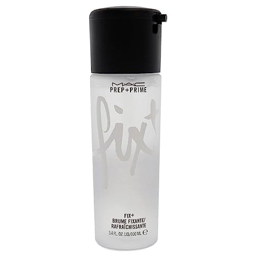 MAC Prep + Prime Fix+ Fix, 100ml, 3.4 Fl Oz Makeup Cosmetics EyeBrow Eyeliner Cheap