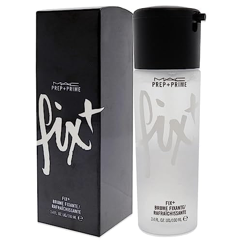 MAC Prep + Prime Fix+ Fix, 100ml, 3.4 Fl Oz Makeup Cosmetics EyeBrow Eyeliner Cheap