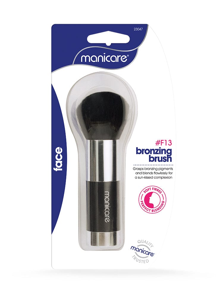 Manicare Bronzing Brush for Face (F13) Makeup Cosmetics EyeBrow Eyeliner Cheap