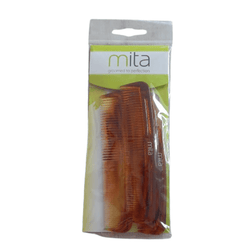 Mita Set Of Hair Combs 3pk Makeup Cosmetics EyeBrow Eyeliner Cheap