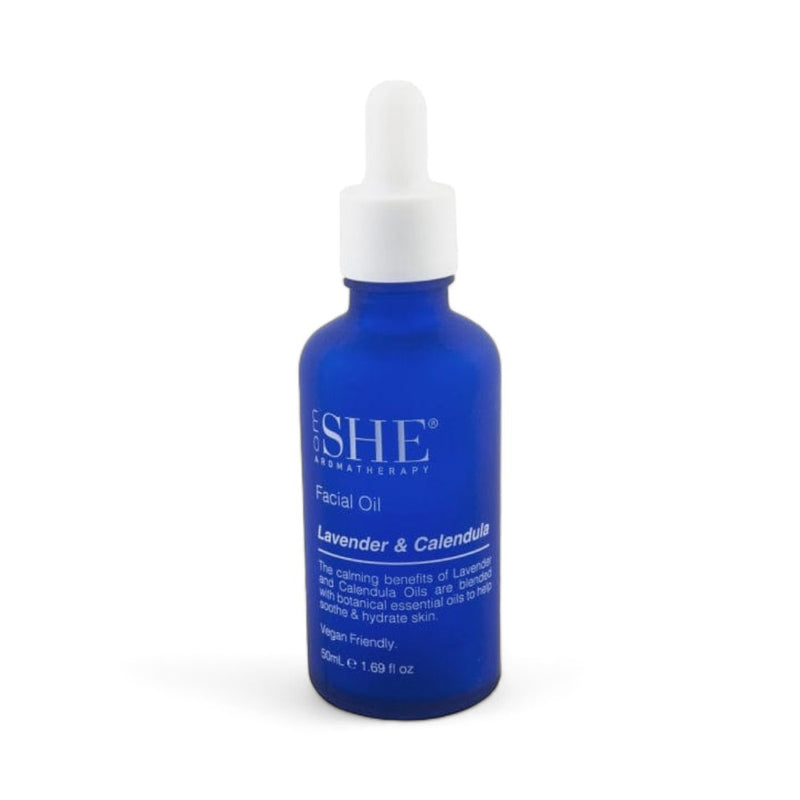 SHE Face Oil (Lavender & Calendula) 50ml-LoveMy Makeup NZ