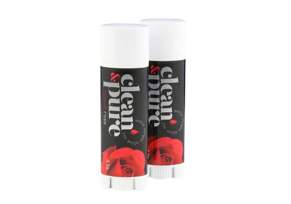 Clean & Pure Lip Balm (Tinted Rose) Makeup Cosmetics EyeBrow Eyeliner Cheap