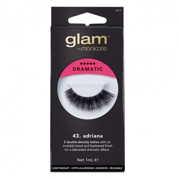 Glam False Lashes - Adriana Makeup Cosmetics EyeBrow Eyeliner Cheap