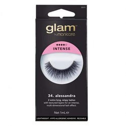 Glam False Lashes (Alessandra) Makeup Cosmetics EyeBrow Eyeliner Cheap