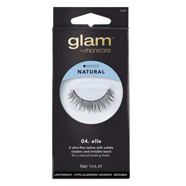 Glam False Lashes - Elle Makeup Cosmetics EyeBrow Eyeliner Cheap