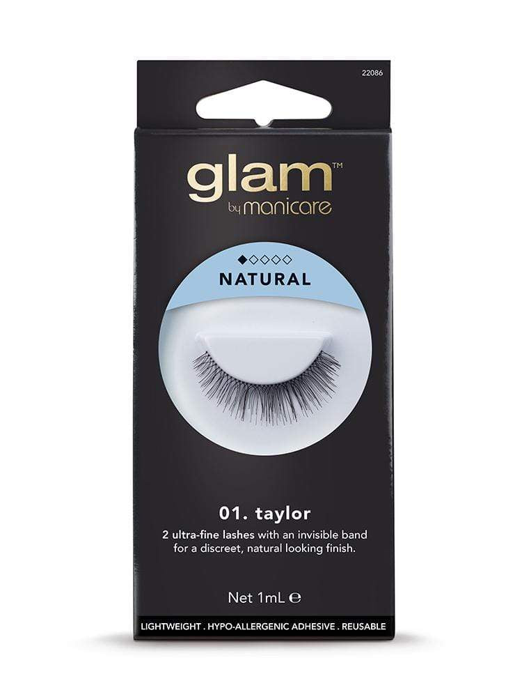 Glam False Lashes - Taylor Makeup Cosmetics EyeBrow Eyeliner Cheap