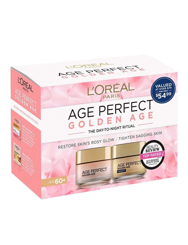 L'Oreal Age Perfect Golden Age Duo Pack (Day/Night) Makeup Cosmetics EyeBrow Eyeliner Cheap