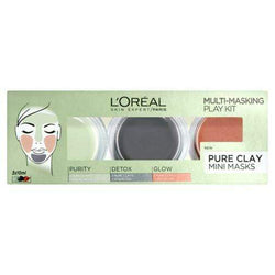 L'Oreal Pure Clay Mini-Masks 3 x 10ml Makeup Cosmetics EyeBrow Eyeliner Cheap