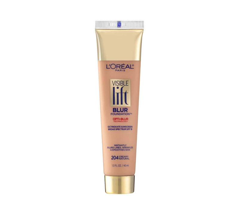 L'Oreal Visible Lift Blur Foundation - 204 Creamy Natural Makeup Cosmetics EyeBrow Eyeliner Cheap