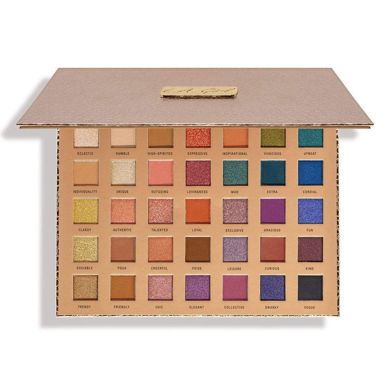 LA Girl Born Exclusive 35 Color Eyeshadow Palette (Discontinued) Makeup Cosmetics EyeBrow Eyeliner Cheap