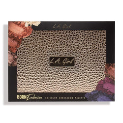 LA Girl Born Exclusive 35 Color Eyeshadow Palette (Discontinued) Makeup Cosmetics EyeBrow Eyeliner Cheap