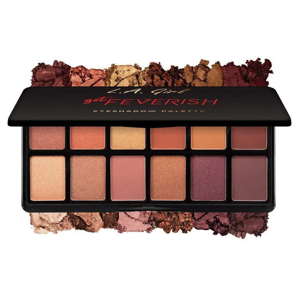 LA Girl Fanatic Eyeshadow Palette - Get Feverish Makeup Cosmetics EyeBrow Eyeliner Cheap