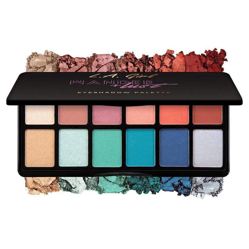 LA Girl Fanatic Eyeshadow Palette - Wanderlust Makeup Cosmetics EyeBrow Eyeliner Cheap