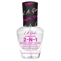 LA Girl Gel 2 in 1 Base/Top Coat Makeup Cosmetics EyeBrow Eyeliner Cheap