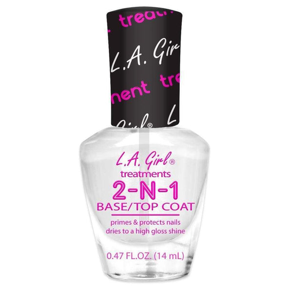 LA Girl Gel 2 in 1 Base/Top Coat Makeup Cosmetics EyeBrow Eyeliner Cheap