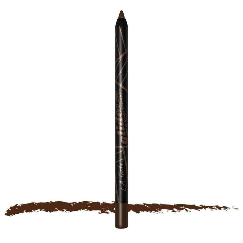 LA Girl Glide Eyeliner Pencil Dark Brown 354 LoveMy Makeup NZ Makeup Cosmetics EyeBrow Eyeliner Cheap