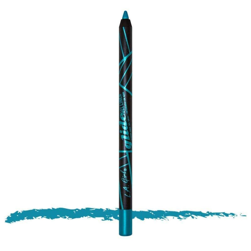 LA Girl Glide Eyeliner Pencil Mermaid Blue 364 LoveMy Makeup NZ Makeup Cosmetics EyeBrow Eyeliner Cheap