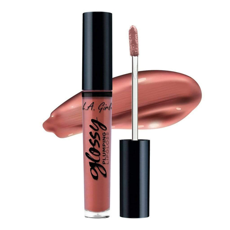 LA Girl Glossy Plumping Lipgloss - 922 Plush Makeup Cosmetics EyeBrow Eyeliner Cheap