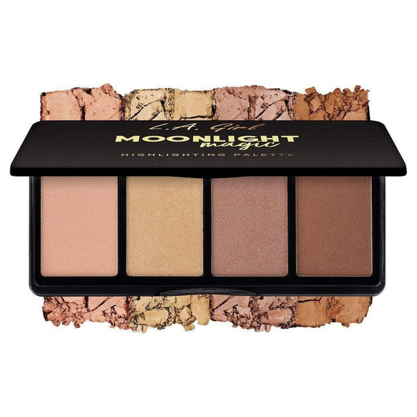 LA Girl Highlighter Palette - Moonlight Magic Makeup Cosmetics EyeBrow Eyeliner Cheap