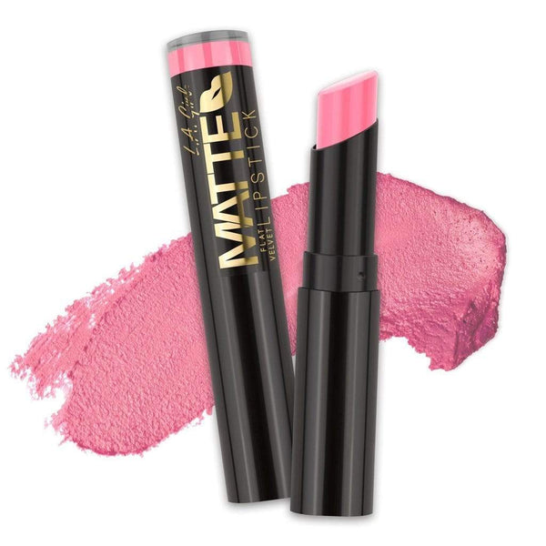 LA Girl Matte Flat Velvet Lipstick - 803 Sweet Revenge Makeup Cosmetics EyeBrow Eyeliner Cheap
