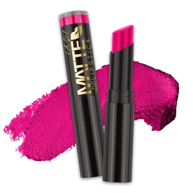 LA Girl Matte Flat Velvet Lipstick - 814 Bliss Makeup Cosmetics EyeBrow Eyeliner Cheap