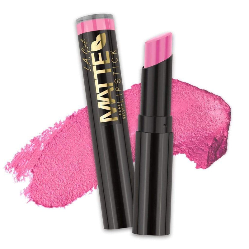 LA Girl Matte Flat Velvet Lipstick - 817 Love Story Makeup Cosmetics EyeBrow Eyeliner Cheap