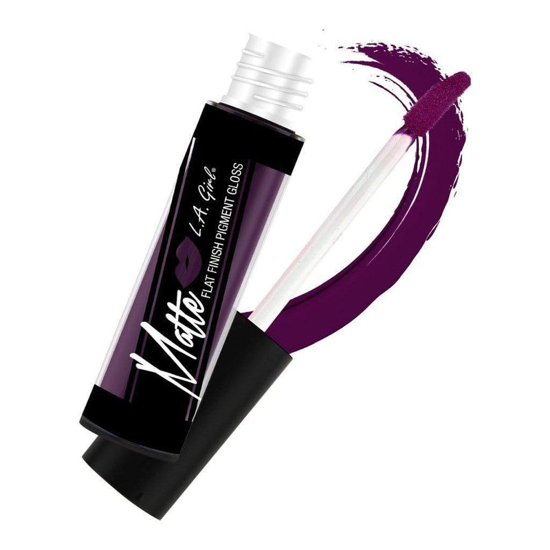 LA Girl Matte Pigment Gloss - 846 Black Currant Makeup Cosmetics EyeBrow Eyeliner Cheap