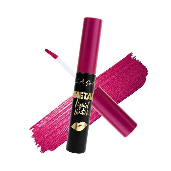 LA Girl Metal Liquid Lipstick - 866 Brilliant Makeup Cosmetics EyeBrow Eyeliner Cheap