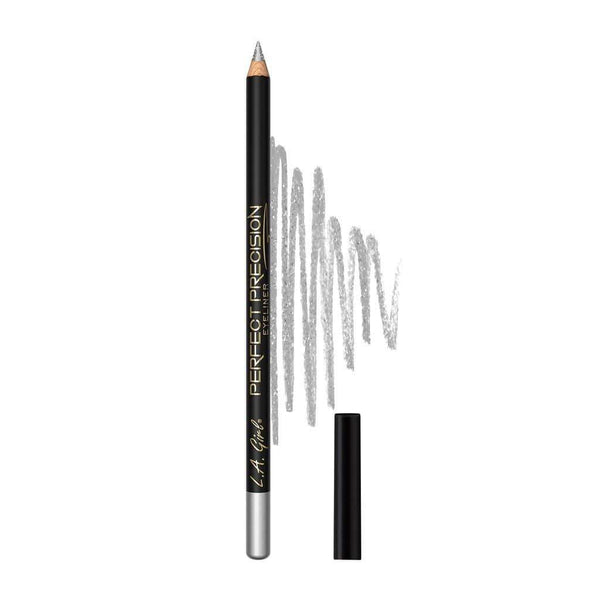 LA Girl Perfect Precision Eyeliner Pencil - 707 Metallic Silver Makeup Cosmetics EyeBrow Eyeliner Cheap