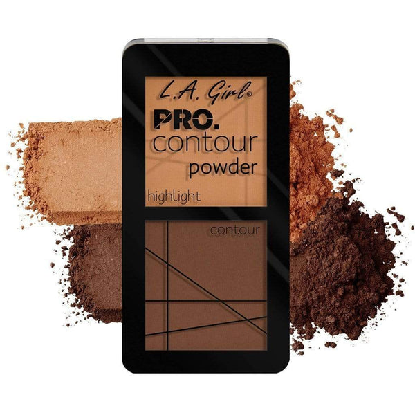 LA Girl Pro Contour Powder (Medium-Deep) LoveMy Makeup NZ Makeup Cosmetics EyeBrow Eyeliner Cheap