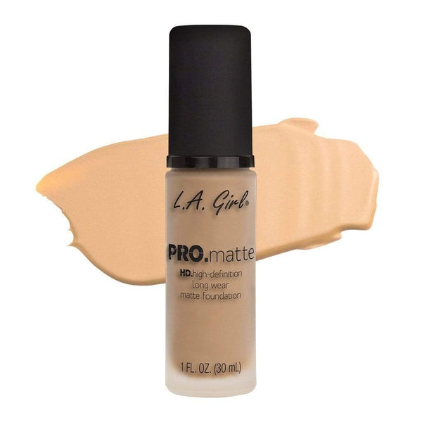 LA Girl Pro Matte Foundation - 672 Bisque Makeup Cosmetics EyeBrow Eyeliner Cheap