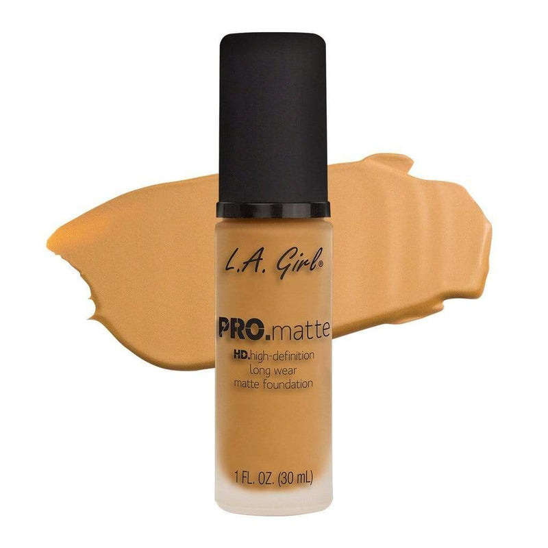 LA Girl Pro Matte Foundation (677 Soft Honey) LoveMy Makeup NZ Makeup Cosmetics EyeBrow Eyeliner Cheap