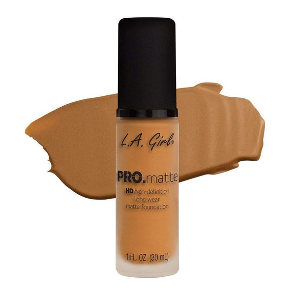 LA Girl Pro Matte Foundation - 680 Golden Bronze LoveMy Makeup NZ Makeup Cosmetics EyeBrow Eyeliner Cheap